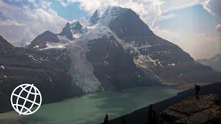 Berg Lake Trail Mt Robson BC Canada Amazing Places 4K [upl. by Elolcin]