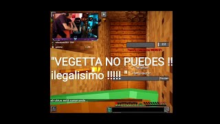 Vegetta descubre a Rubius usando las impresoras nuevamente quot ILEGALISIMO quot [upl. by Rome]