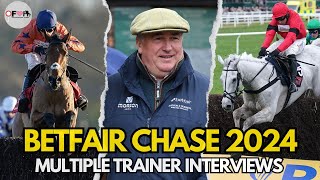 The BEST horse in the Betfair Chase is  Trainer interviews  Horse Racing Tips [upl. by Egief433]