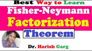 Fisher Neyman Factorization Theorem  Short Proof [upl. by Akirre622]