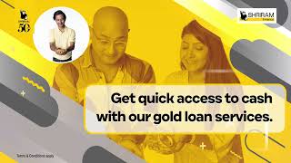 HassleFree Gold Loan  Maximum Finance  Shriram Finance Gold Loan  Shriram Finance Limited [upl. by Okika]