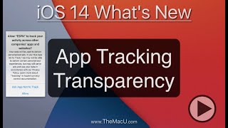 How to use the new App Tracking Transparency ATT Privacy Feature in iOS 145 [upl. by Caresse]