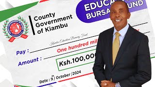 Disbursement of bursary [upl. by Damarra]