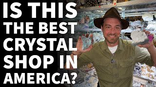 Is This The Best Crystal Shop in America  Over 350 Types of Metaphysical Crystals [upl. by Norval]