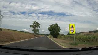 Driving in Hungary  Halfway around Lake Balaton 4K [upl. by Lou]