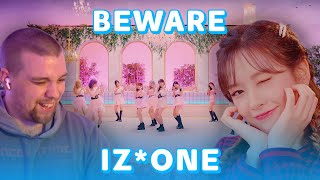 BEWARE of IZONE 💀 IZONE “Beware” MV Reaction HAHAHA IM DEAD WBU [upl. by Bajaj]