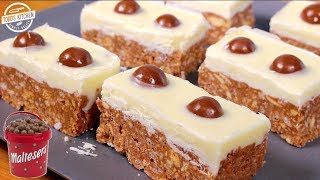 No bake Malteser Slices  How to make [upl. by Martita]