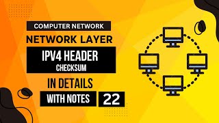 IPv4 Header  Checksum  Ip Datagram in computer network gate techochain cn notes [upl. by Muhan]