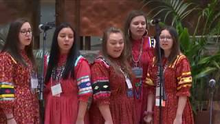 Cherokee Days 2019 – Cherokee National Youth Choir 1 [upl. by Aisad]