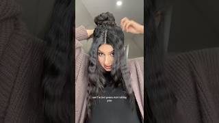 Messy hair updo hairstyle messyhairstyles glamtutorial glitzyglam makeuptutorial makeup like [upl. by Sitarski453]