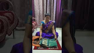 Online shopping review  11 October 2024 💞🛍️ shivshahipaithani banarasi saree shorts reels [upl. by Ilona178]