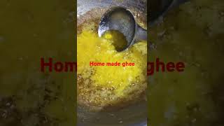 Ghee making processgheehealthyeating [upl. by Eimmelc559]