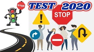 2020 DMV Written TestPermit Exam for DRIVER LICENSEDriving Test [upl. by Cyprio374]