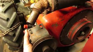 4WD Gravely Engine Swap to Onan CCKA Part 4 [upl. by Nnaihs187]