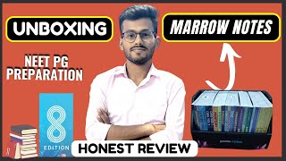 Unboxing Marrow Edition 8 notes  Review of Marrow notes  NEET PG Preparation mbbs [upl. by Ecirtnom598]