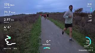 Wimpole Parkrun Winter Course [upl. by Nollat]