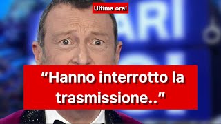 Affari Tuoi il dramma in diretta “Hanno interrotto la trasmissione” [upl. by Suzi]