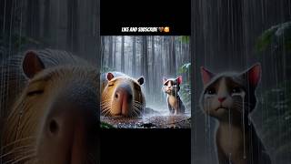 Caty and Capy sad story  shorts animals cuteanimals [upl. by Eceryt5]