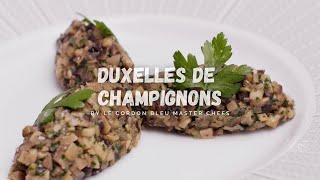 Duxelles de Champignons Recipe Mushrooms Duxelles [upl. by Ahseikal63]