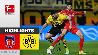 FCH Fights For A Draw  1 FC Heidenheim  Borussia Dortmund  Highlights  MD20 – Bundesliga 2324 [upl. by Alick387]