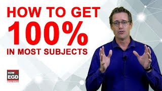 How to GET 100 in MOST SUBJECTS  Must watch for Grade 1012 learners [upl. by Radbourne]