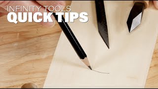 Quick Tip Pencils are Dull Marking Knives are Better [upl. by Fabien977]