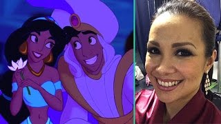 Listen to the Original Jasmine Sing the Aladdin Theme Song 22 Years Later [upl. by Aifoz]