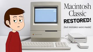 Macintosh Classic Restored but mistakes were made  Savvy Sage [upl. by Haroved]