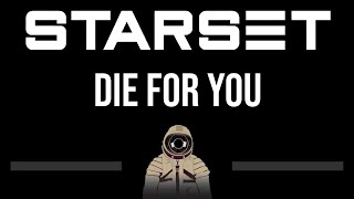 Starset • Die For You CC Upgraded Video 🎤 Karaoke Instrumental Lyrics [upl. by Yllek]