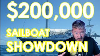 200000 SAILBOAT SHOWDOWN  Ep 210  Lady K Sailing [upl. by Kcirre144]