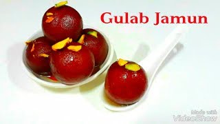 How to make GULAB JAMUN indian dessert [upl. by Dippold]