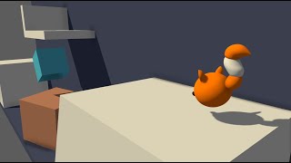 Fox Parkour Animation [upl. by Enellij]