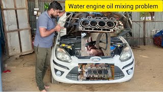 coolant oil engine oil mixing problem kanaguautocarriage [upl. by Kopans249]