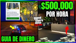 GTA5 Online  COMO GANAR 500000 Cada HORA Con la AGENCIA Guia de Dinero GTA Online 2021 [upl. by Hpseoj]