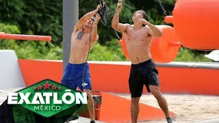 ¡Gran duelo de Parkour entre Ernesto Cazares y Jair  Episodio 18  Exatlón México [upl. by Kele427]