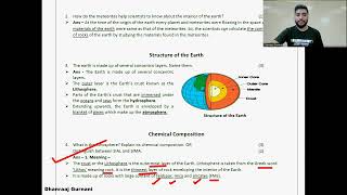 Earths Structure Complete Chapter Morning Star Geography Textbook Std 9 ICSE [upl. by Kubetz836]