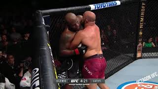 Ilir Latifi vs Derrick Lewis HIGHLIGHTS [upl. by Aiveneg]