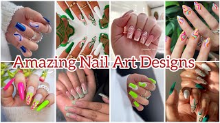 Nails Art Design 2024 🌞 Best Summer Nail Art Compilation [upl. by Icyaj]