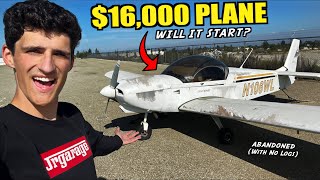 We Bought an ABANDONED Airplane For 16000 Will it Start amp Fly After 8 Years [upl. by Novaat]