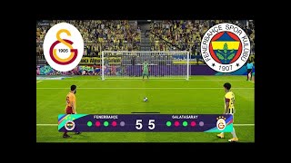 GALATASARAY VS FENERBAHCE  PENALTY SHOOTOUS [upl. by Miof Mela]