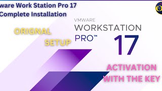 VMware pro 17 Installation and activation with your key  Vmware Pro 17 Full free Setup [upl. by Alram]