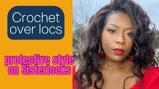 Crochet over locs [upl. by Eirac]