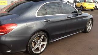 MERCEDESBENZ CCLASS21 C250 BlueTEC AMG Line Saloon 4dr Diesel GTronic Euro 6 ss 204 ps [upl. by Neirad]