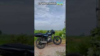 CT 100 modified video status❤😱 short shorts ct100 ct100modified trending ctx [upl. by Xylia175]