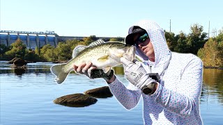 Fishing a River Below a Gushing Dam [upl. by Glasgo427]