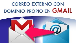 Configurar un correo con DOMINIO PROPIO EN GMAIL para enviar y recibir mensajes 📩 [upl. by Ambrosi743]