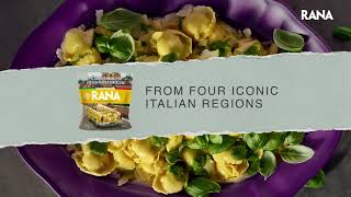 RANA Filled Pasta  Italian Tour Pecorino Romano PDO amp Black Pepper Tortellini 15quot [upl. by Hpesoj]