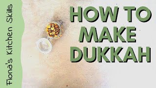 How to make DUKKAH  Fionas Food for Life [upl. by Ahseina]