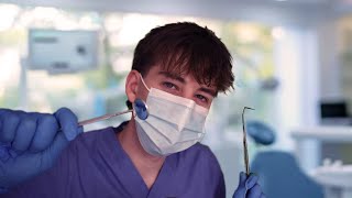 ASMR Dentist  Cleaning Cavity and Polishing [upl. by Kam737]