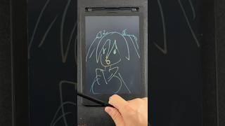 Drawing an electronic memo for Miku Hatsune miku drawing ガッチュー [upl. by Euphemia]